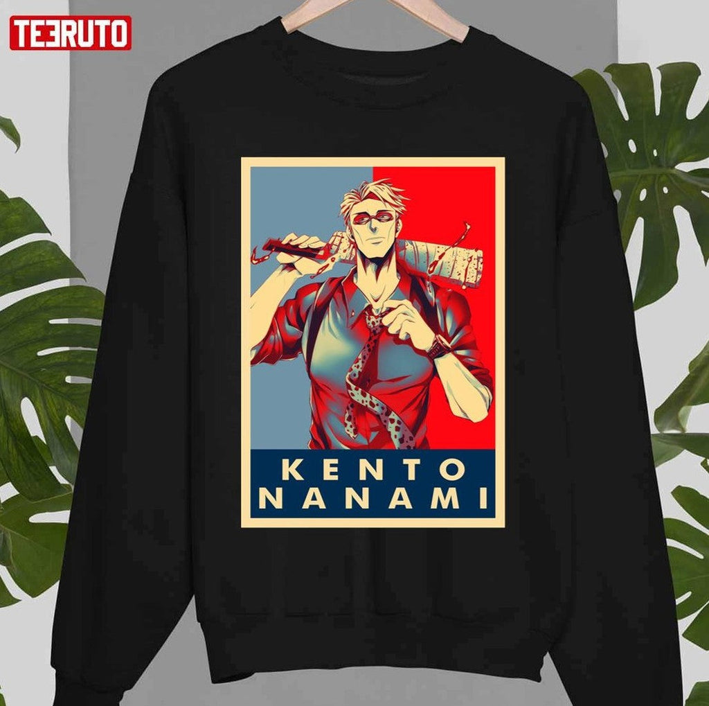 Sexy Mentor Kento Nanami Jujutsu Kaisen Hope Art Unisex Sweatshirt