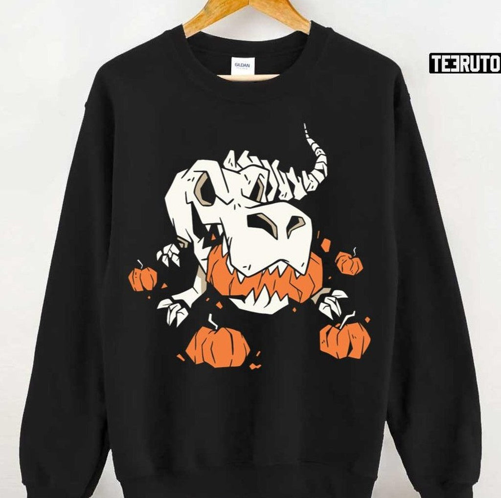 Skeleton Dinosaur Halloween Unisex T-Shirt
