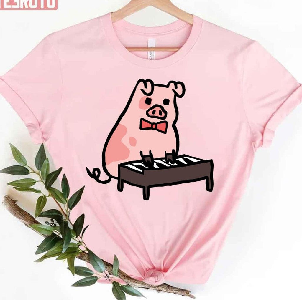 Most Used Cute Piggy Pusheen Unisex T-Shirt