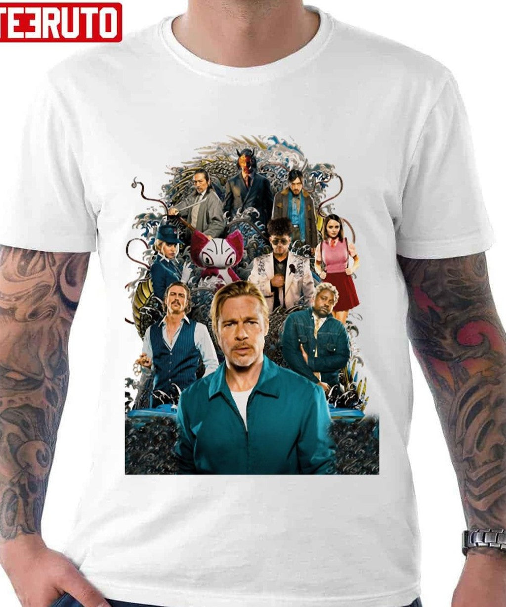 Movie Bullet Train Characters 2022 Unisex T-Shirt