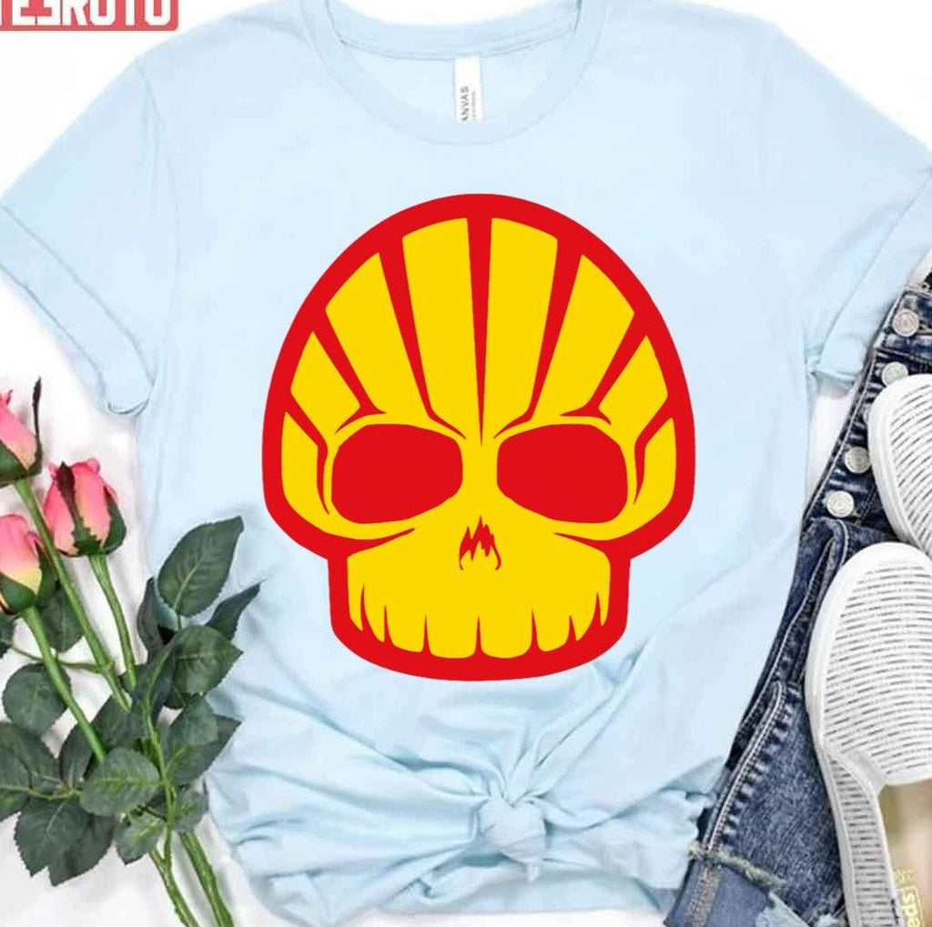 Shells Skull Unisex T-Shirt