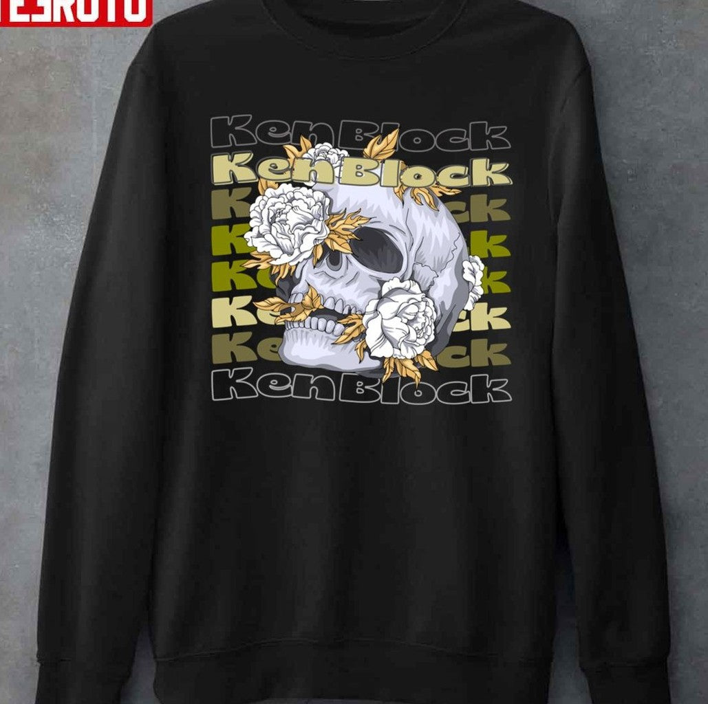 Skull Ken Block 43 Design Unisex T-Shirt