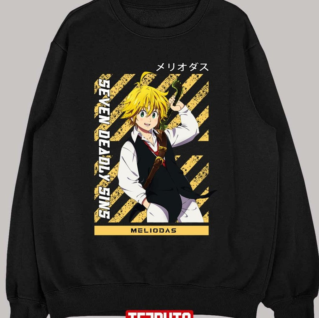 The Captain Meliodas Of The Seven Deadly Sins Vintage Unisex T-Shirt