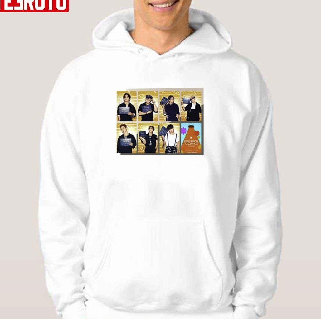 Bangtan Boys Kpop Group Permission To Dance On Stage Usa 2021 Festival Unisex Sweatshirt
