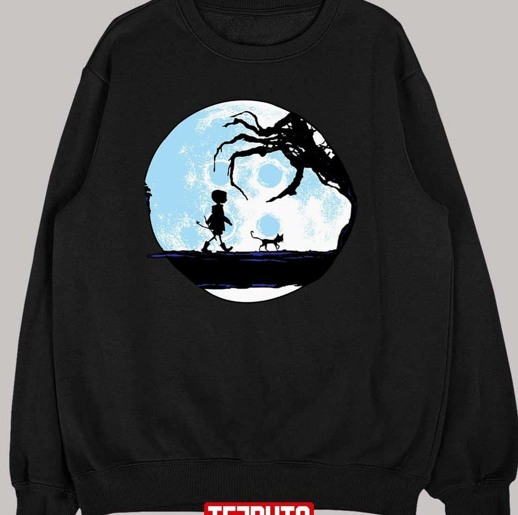 Moon With Coraline Perfect Gift Unisex T-shirt