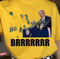 Money Printer Go Brrr Jerome Powell Unisex T-Shirt