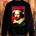 Santa Shakespeare Celebrity Christmas Unisex Sweatshirt