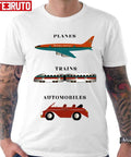 Planes Trains And Automobiles Design Unisex T-shirt