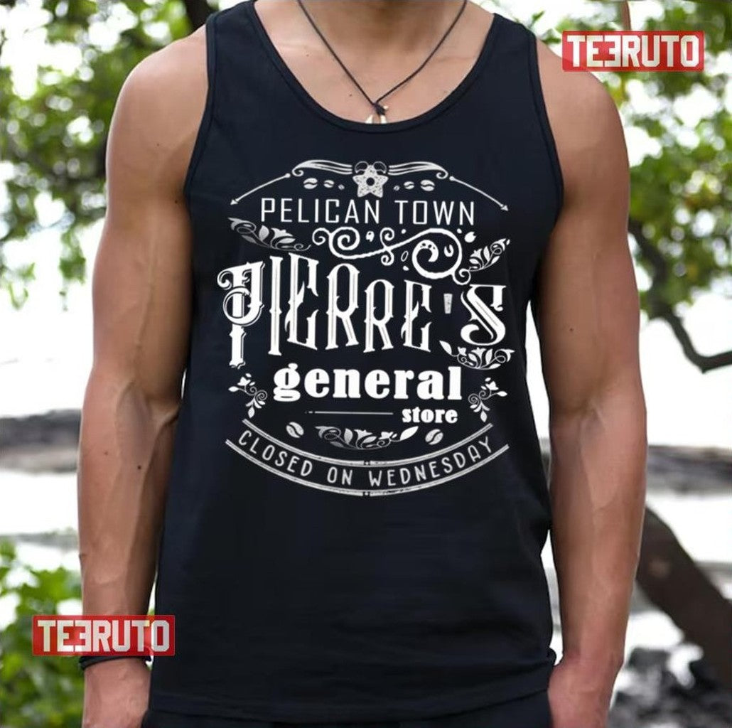 Pierre's General Store Shirt Stardew Valley Unisex Tank Top