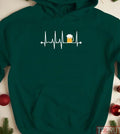 Beer Heartbeat Unisex Hoodie
