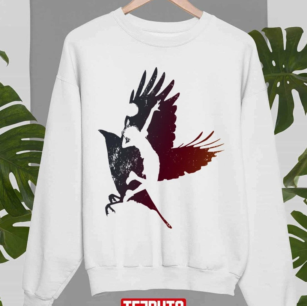 Small Giant Black Raven Haikyuu Unisex Sweatshirt