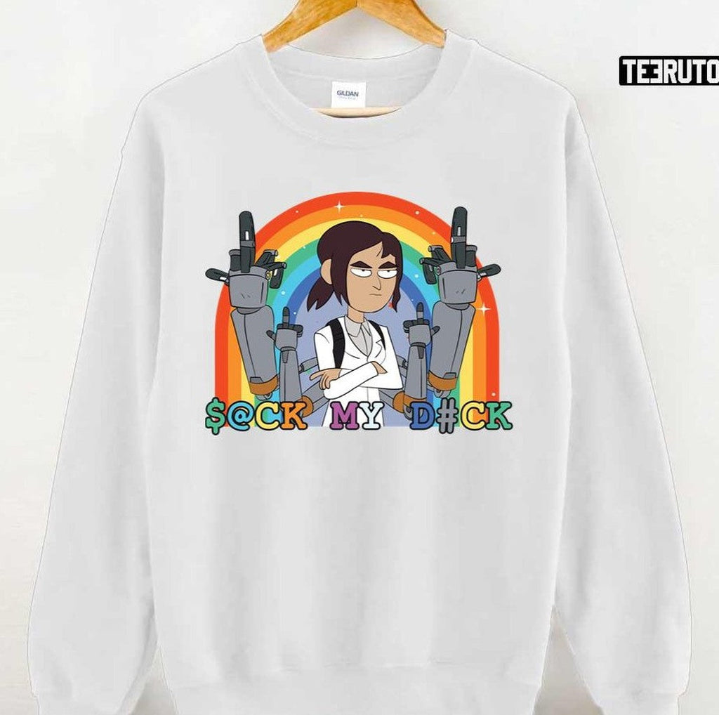 S@ck My D#ck Inside Job Reagan Quote Unisex Sweatshirt