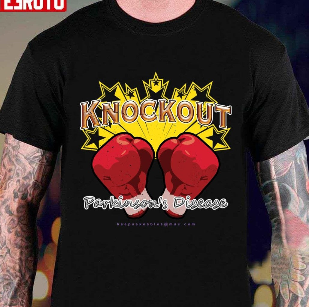 Parkinson's Disease Ko Distressed Unisex T-shirt