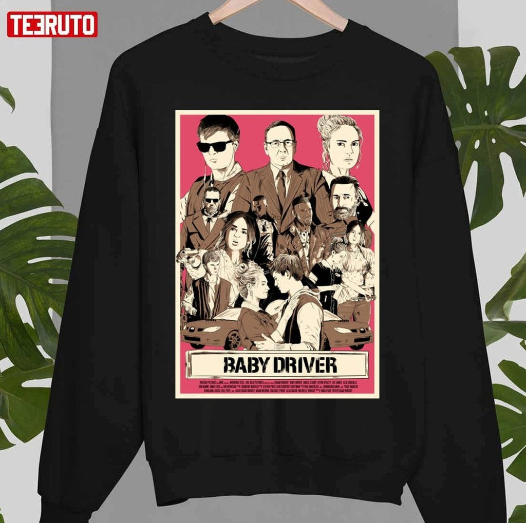 Baby Driver All Characters Unisex T-Shirt