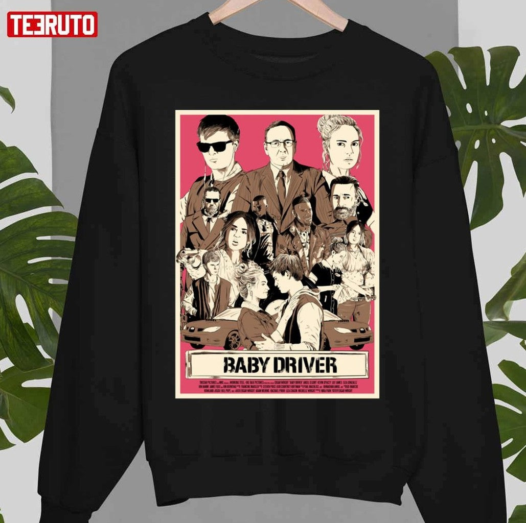 Baby Driver All Characters Unisex T-Shirt