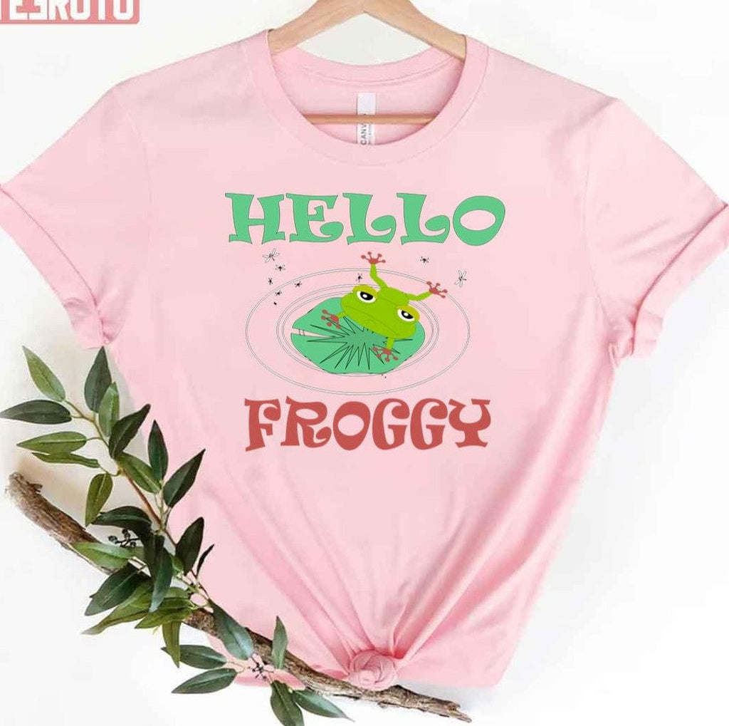 Aussie Frog Australian Tree Frog Let's Protect Our Frogshello Froggy Art Unisex T-Shirt
