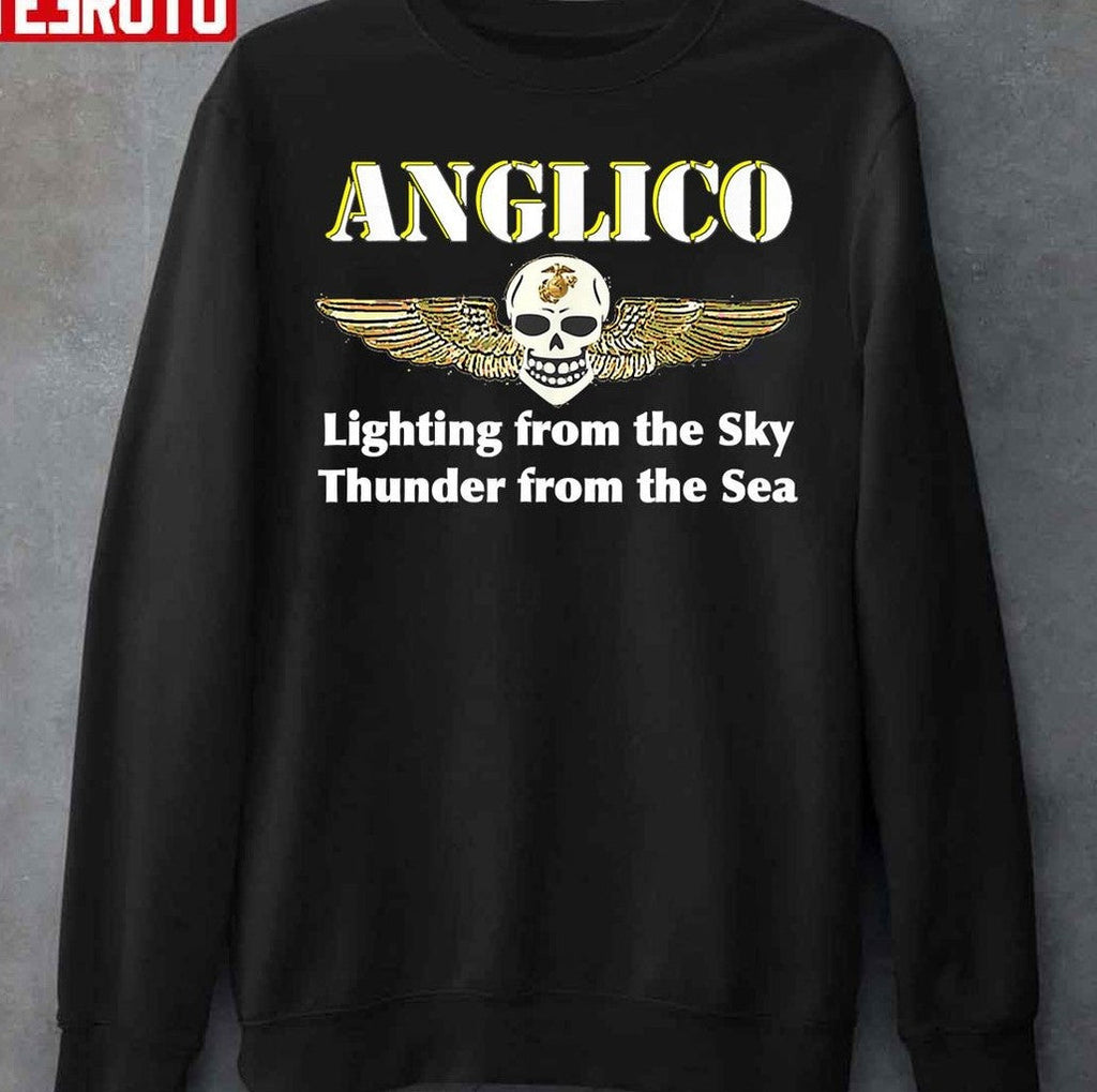 Anglico Eagle Globe Anchor Veteran Unisex T-Shirt
