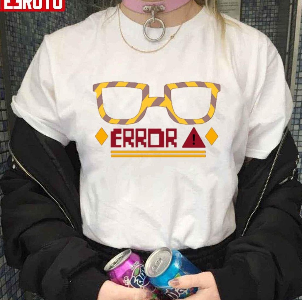 Mystic Messenger Error 707 Glasses Unisex T-Shirt