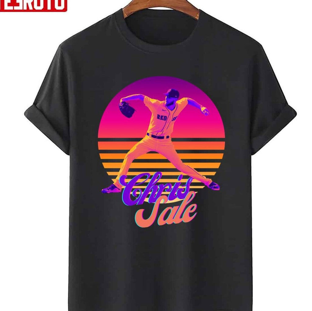Retro Vintage Chris Sale American Baseball Pitcher Unisex T-Shirt