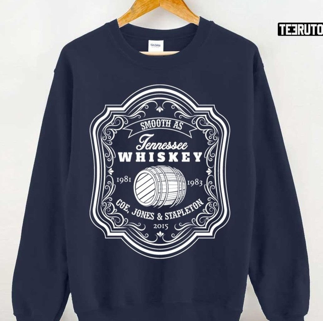 Smooth As Tennessee Whiskey Unisex Sweatshirt