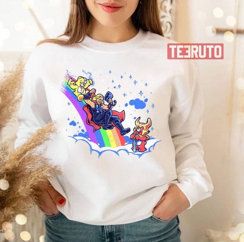 The Carefrost Bridge Pride Month Thor Unisex T-Shirt