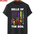 Belle Of The Boil Crawfish Flag Unisex T-Shirt