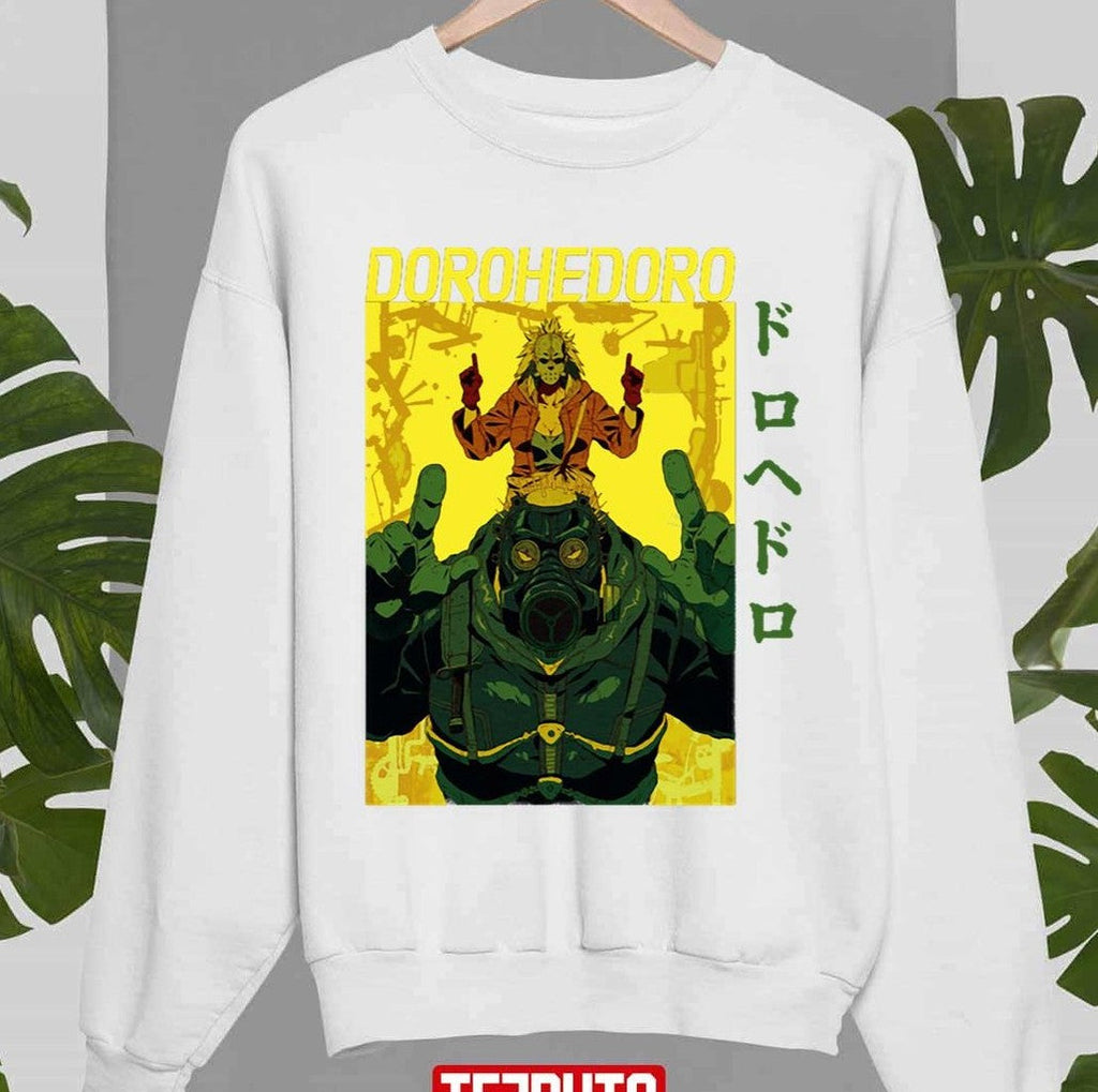 Nikkaido Dorohedoro Kaiman Vintage Art Unisex Sweatshirt
