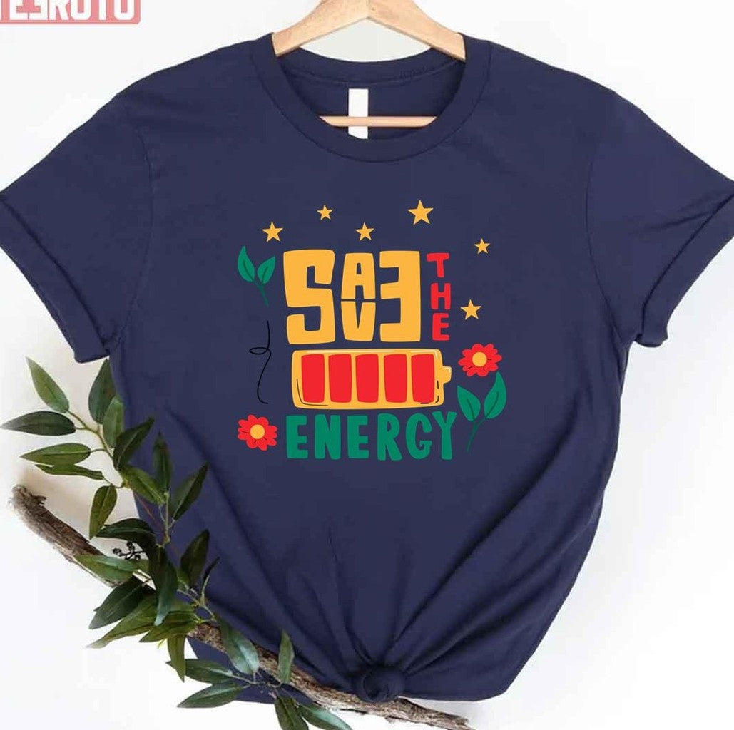 Save The Energy Generation Zero Game Funny Unisex T-Shirt