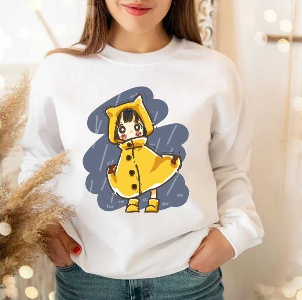 Tenki No Ko Weathering With You Chibi Nagi Rain Fanart Unisex T-Shirt