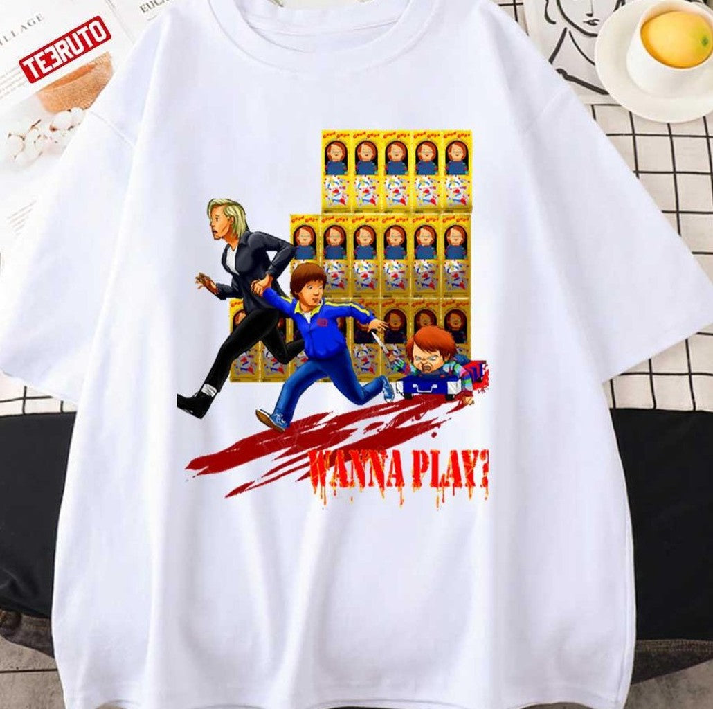 Run Wanna Play Chucky 2 Unisex T-shirt