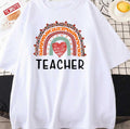Rainbow Art National Teachers Day Unisex T-Shirt