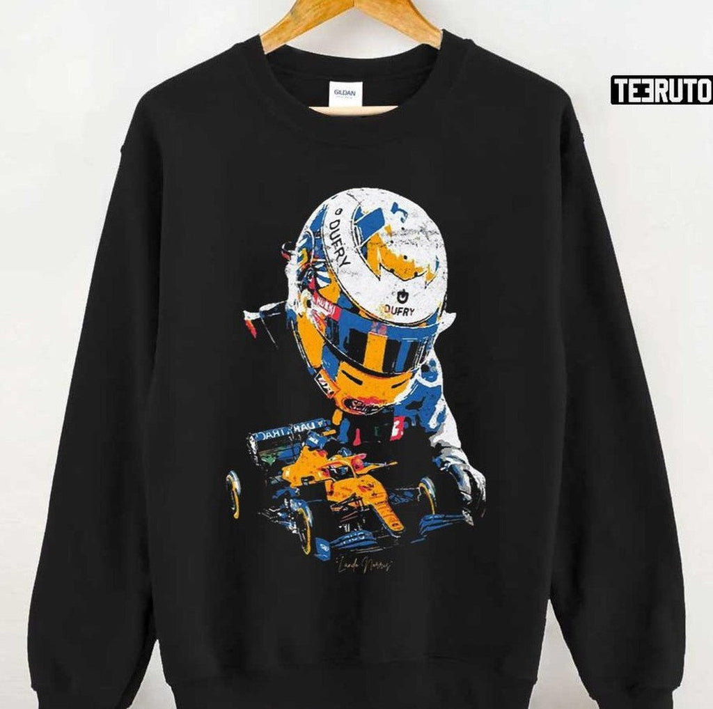 Signature Art Formula 1 Lando Norris Unisex Sweatshirt