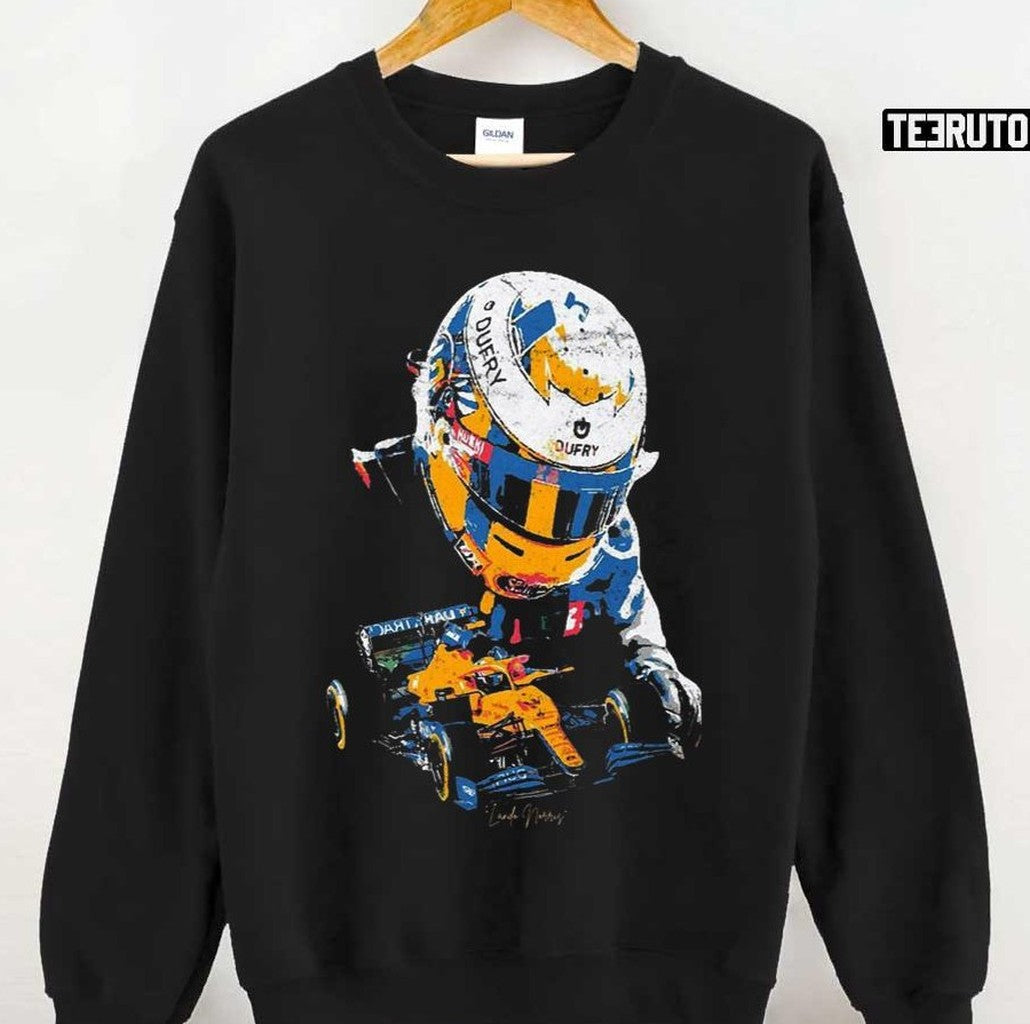 Signature Art Formula 1 Lando Norris Unisex Sweatshirt