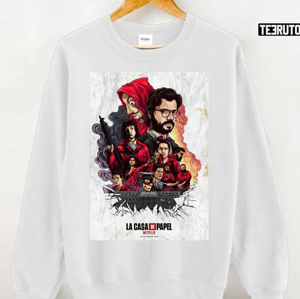 Money Heist La Casa De Papel Movie Unisex Hoodie