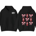 Dr Pepper Coquette Bow Pink  T-Shirt Hoodie, Full color, unisex