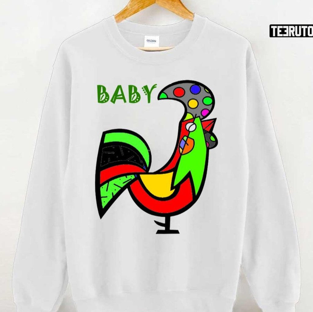 Rooster Symbols Rugby Logo Unisex T-Shirt