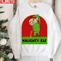 Naughty Elf Christmas Unisex Sweatshirt