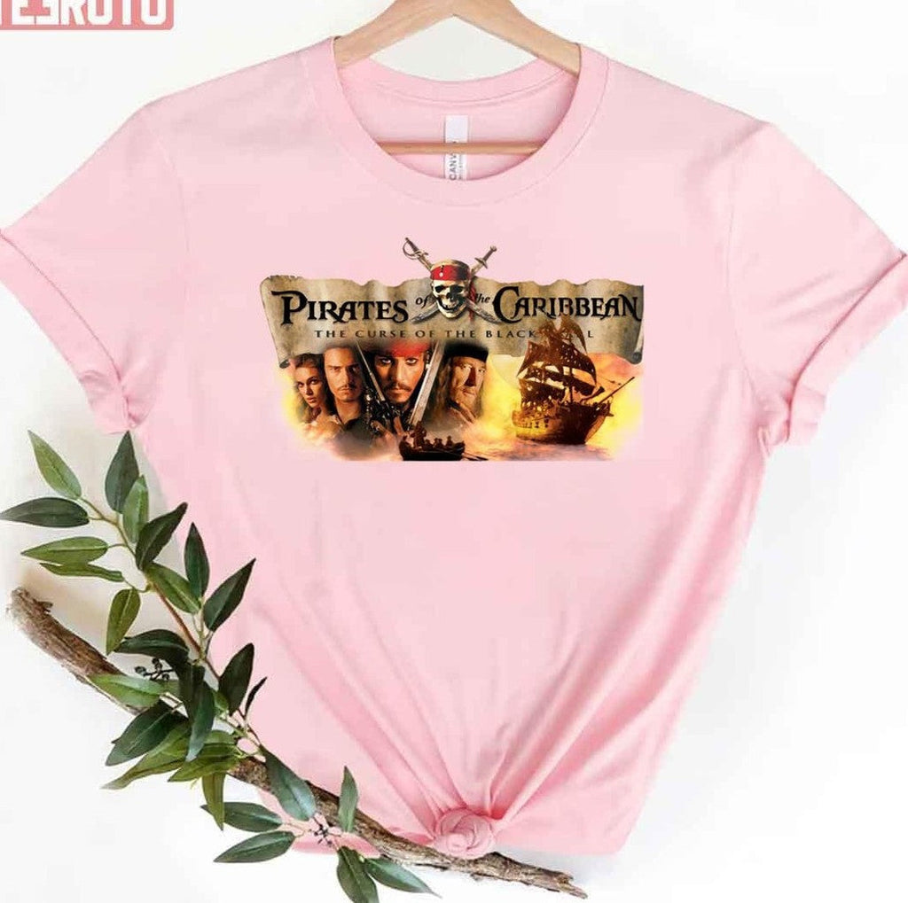 The Curse Of The Black Pearl Pirates Of The Caribbean Unisex T-Shirt