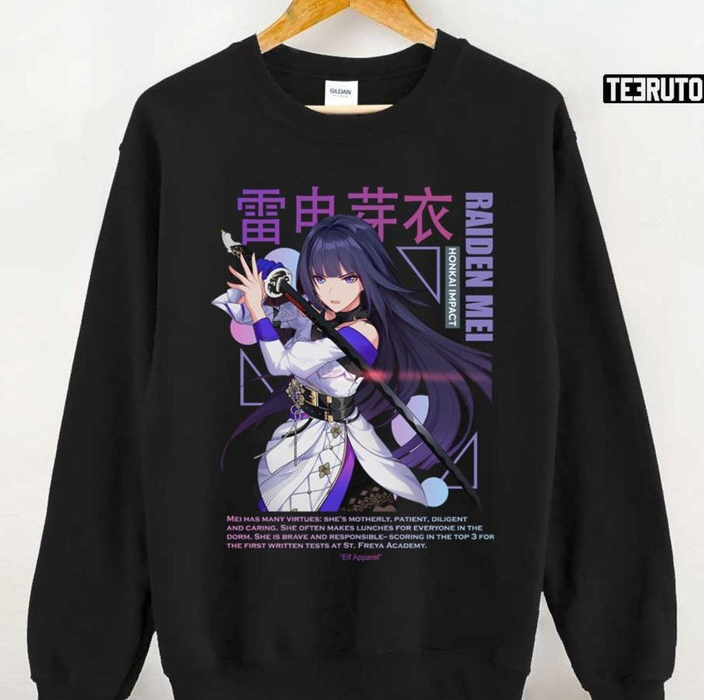 Raiden Mei Apho After Honkai Impact Introduction Unisex T-Shirt