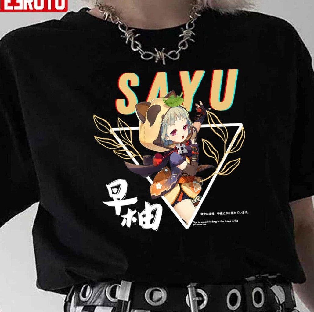 Sayu New Character Genshin Impact Unisex T-Shirt