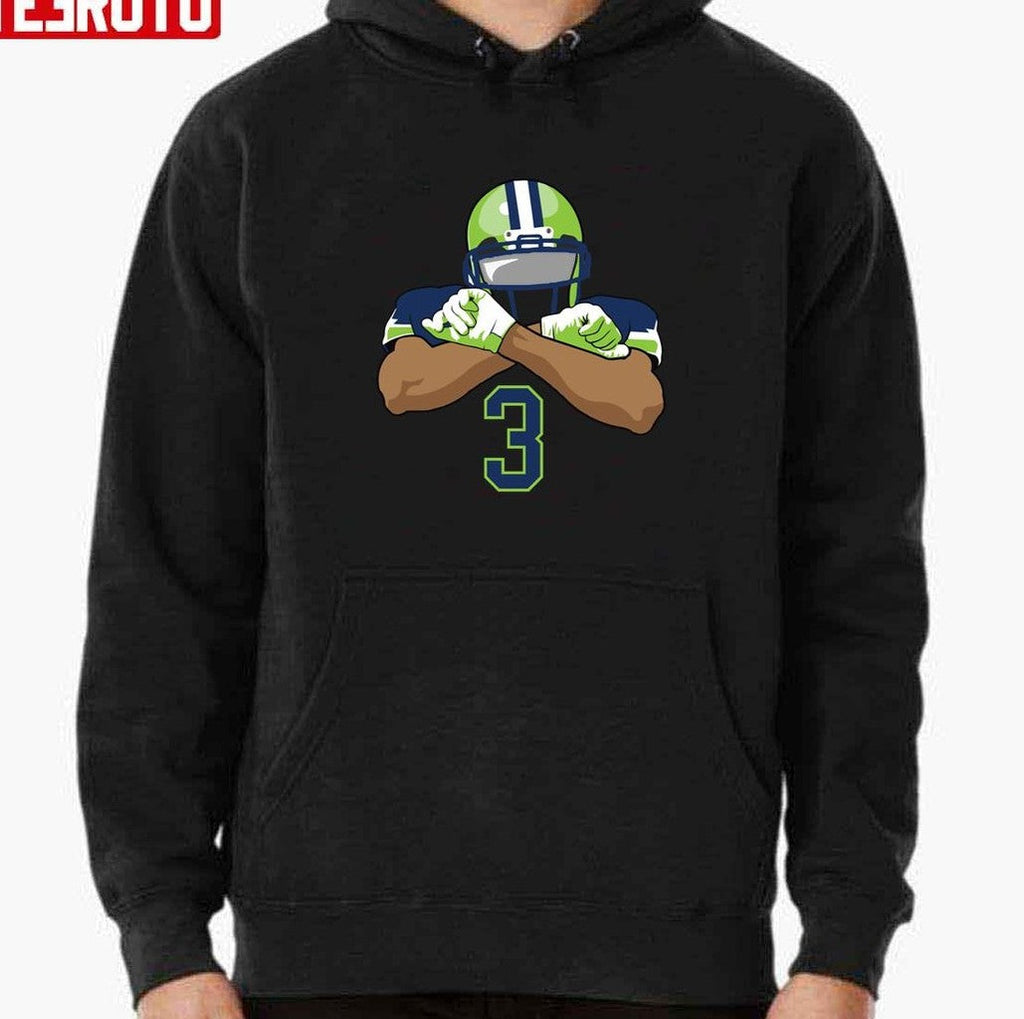 Seattle Football Player Number 3 Unisex T-shirt