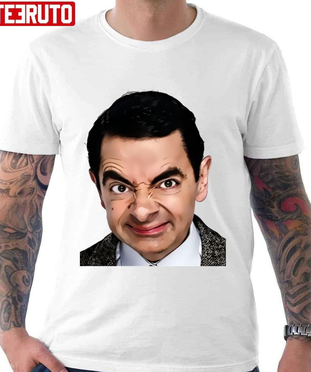 Portrait Of Mr. Bean Design Unisex Hoodie