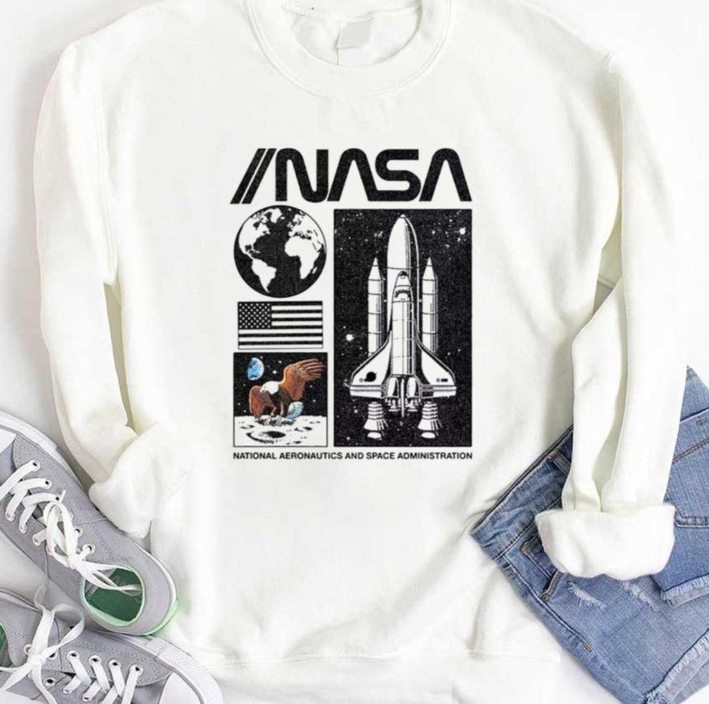 Nasa Vintage Panels Unisex T-Shirt
