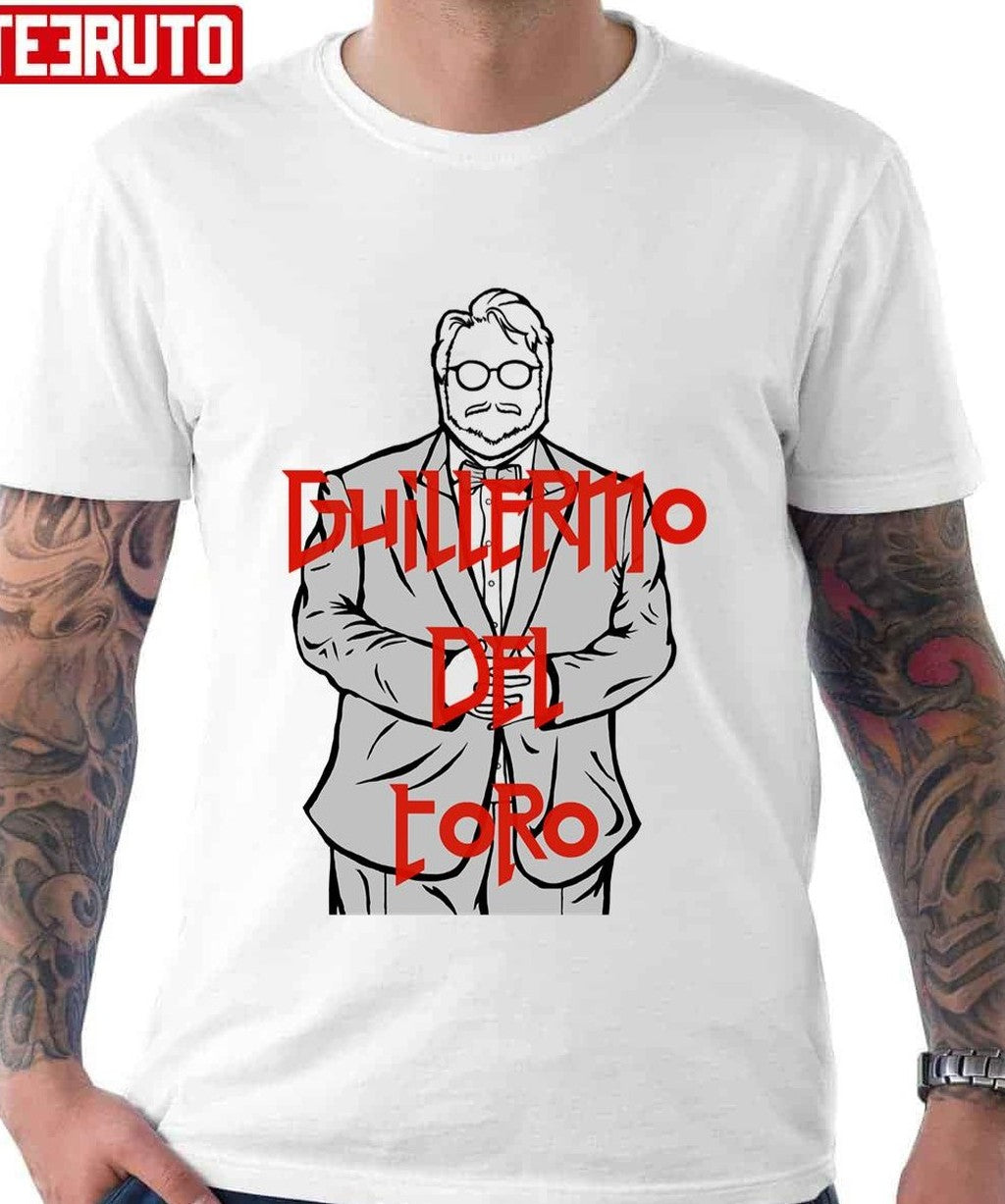 Birthday Gift Guillermo Del Toro Portrait Retro Wave Unisex Hoodie