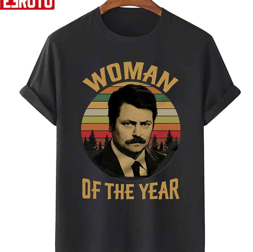 Ron Swanson Woman Of The Year Unisex T-Shirt