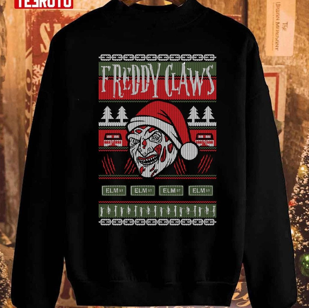 Santa Claws Christmas 2023 Jason Voorhees Unisex Sweatshirt