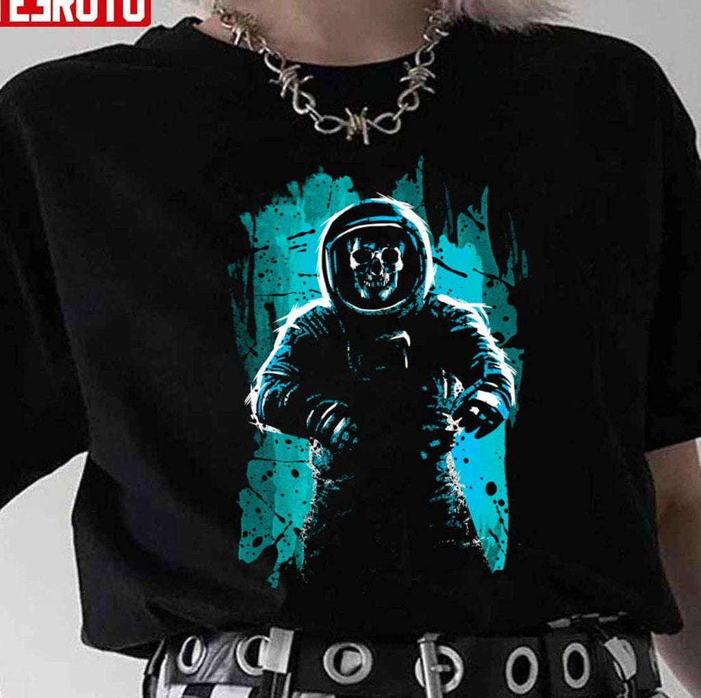 Astronaut Skull Blue Dead Space Unisex Sweatshirt