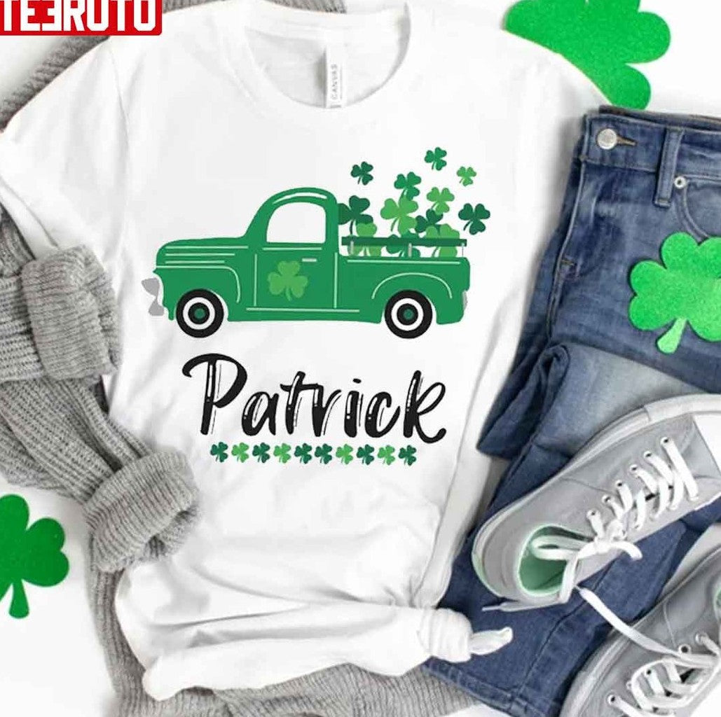 Shamrock Truck St. Patrick's Day T-Shirt