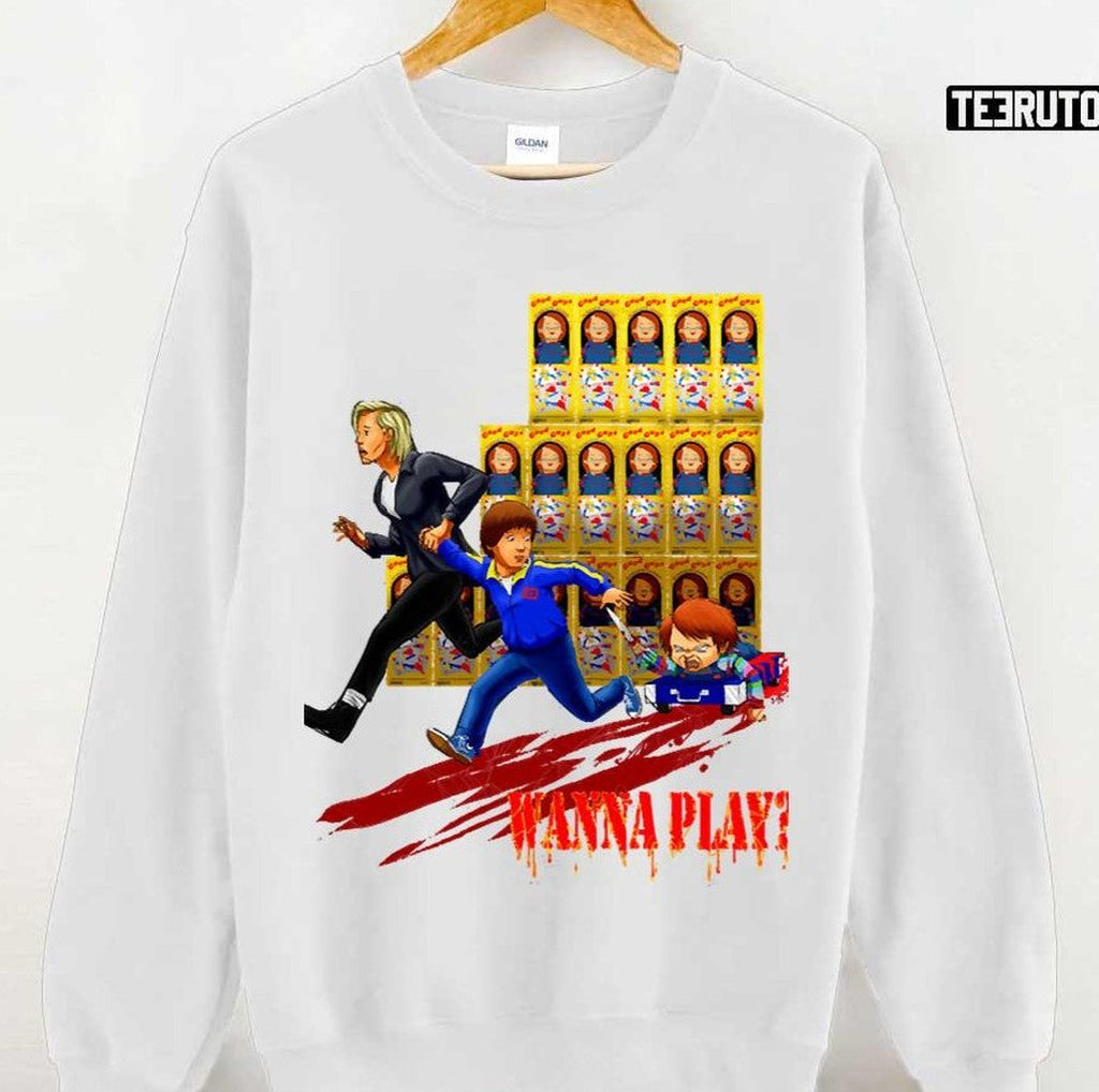Run Wanna Play Chucky 2 Unisex T-shirt