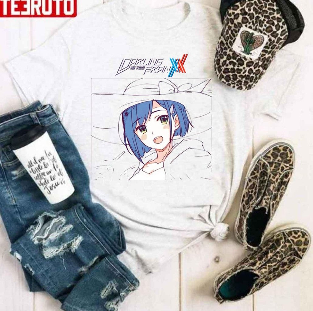 Sketch Ichigo Darling In The Franxx Unisex Hoodie